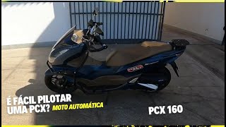 Saindo da honda de PCX 160