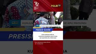 KUNJUNGAN KERJA KAPOLDA BANGKA BELITUNG KE KANTOR KPU PROVINSI