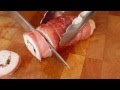 Prosciutto Wrapped Chicken Breast Stuffed with Dried Cherries - Valentine's Day Entree Special Prosciutto Wrapped Chicken Breast Stuffed with Dried Cherries - Valentine's Day Entree Special