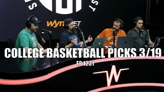March Madness Picks - College Basketball Predictions 3/19/22 - March Madness Picks 2022 - CBB Picks