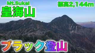 【百名山】皇海山とブラック登山とブルースカイ【登山】