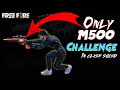 M500 PISTOL ONLY CHALLENGE WITH RANDOM PLAYERS IN CS RANKED MODE - TONDE GAMER