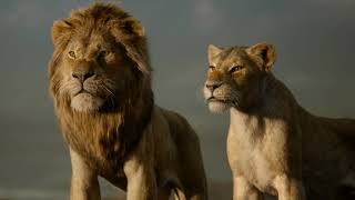 The Lion King 2019 simba and nala talking scene