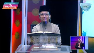 Siaran Ulangan Episod 472 My #QuranTime Isnin 12 Disember 2022 Ulangkaji Bersama Tokoh Ilmuan