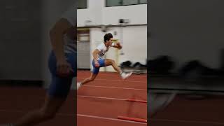 60m hurdles trening Jakob Praprotnik