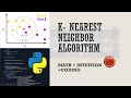 K-Nearest Neighbor (KNN) Machine learning Algorithm| Python|