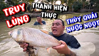 Cuối cùng Thánh xàm cũng truy lùng bắt được thuỷ quá.i nước ngọt sau bao ngày vất vả