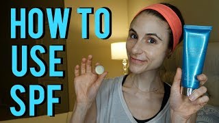 How much sunscreen to use to avoid a burn| Dr Dray 🌞