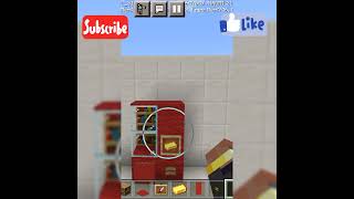 BUILD HACKS How To Make Vending Machines In Minecraft #shorts