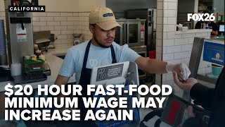 California could see another fast food minimum wage increase: will it pay off or cost jobs?