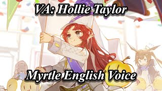 [Arknights] Myrtle English Dub Voice Lines