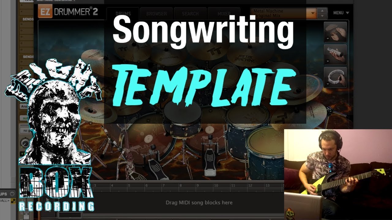 How To Create Songwriting Templates Within Your Daw Youtube