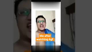 #me after watching kgf #youtubeshorts #shorts #trending #viral