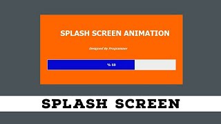 Java (GUI) Progress Bar - Splash Screen Making | Java GUI Tutorial #3