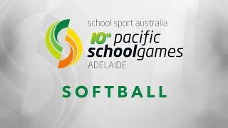 2017 Pacific School Games - Softball