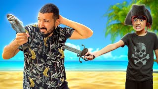 Eating What We Catch In Sea For 24 Hours!