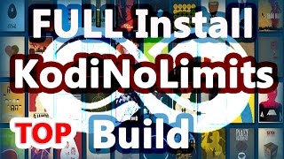 Install Kodi No Limits Build on Kodi 17 Krypton + LiveTV + XXX + UK Turk