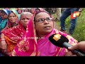 locals in khordha stage protest against illegal mining of minor minerals