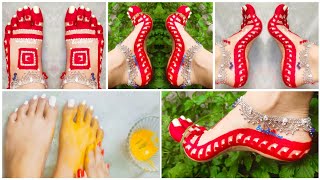 How To Make The Alta Stay For Long Time | How To 'Shringer' Your Feet | Decorated Alta Design