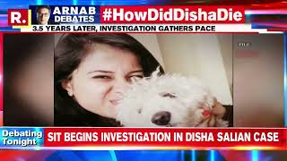 SIT Begins Investigation In Disha Salian's Death Case | Nation's Sharpest Opinion