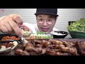 먹방창배tv 짚불삼겹살 육즙가두는기술 상당한퀄리티 맛있게 레전드 가입시더 mukbang eatingshow koreanfood asmr realsound copy