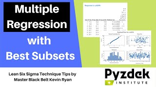 Multiple Regression with Best Subsets