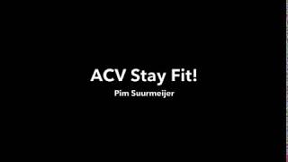 #StayFitACV donderdag 16 april