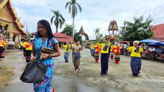 ฟ้อนฮ๋อมบุญตานก๋วยสลากภัต ณ.วัดโบราณเวียงเดิม10/9/66