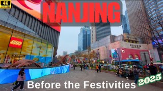 Nanjing City Walk: The Magic of the Streets Before Chinese New Year 2025!