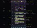 Make Count down Timer ⏳ in Html Css #viral #shorts #youtubeshorts #html #css
