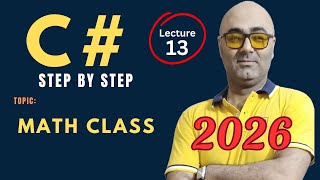 C# Math class β Beginner Friendly Tutorial β Csharp programming 2026