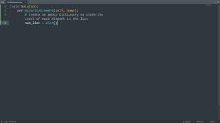 Leetcode 169. Majority Element in Python | Python Leetcode | Python Coding Tutorial | Python ASMR