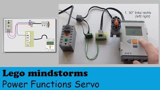 Lego® Power Functions Servo with mindstorms NXT