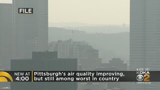 Pittsburgh's air quality improving, but still among worst in the country