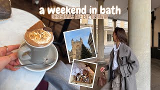 BATH VLOG 🧸☕🤎 | CHRISTMAS EVE EVE GETAWAY | Mrs Potts hot chocolate, Good Day Cafe