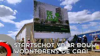 Startschot voor bouw woontorens De Caai