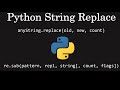 replace string in python