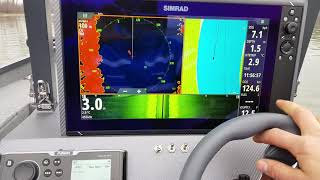 Lowrance Radar 4G paired with Simrad NSS evo3