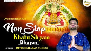 Nitesh Sharma (Golu) ~ मधुर भावभरे भक्ति भजन ~ Non Stop Bhakti Bhajan~ Live -Hinganghat