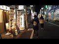 jr高槻駅から阪急高槻市駅までの夜のお散歩をしてみた！ night walk jr takatsuki station ~ hankyu takatsuki city station