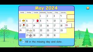 Starfall Calendar May 26, 2024