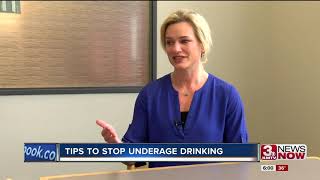 Tips to stop underage drinking