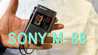 SONY microcassette tape recorder Made in Japan around 1995