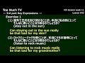 【ラジオ英会話2001年6月 第2週 part3】lesson 043 too much tv