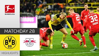 Borussia Dortmund - RB Leipzig 1-4 | Highlights | Matchday 28 – Bundesliga 2021/22