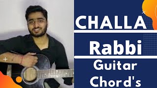 Challa Guitar Lesson | Guitar Chords |Jab Tak Hai Jaan|ShahRukh Khan, KatrinaKaif|Rabbi|A. R. Rahman