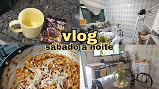 VLOG DO NOSSO SÁBADO/ fiz bolo de caneca