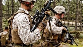 U.S. Marines & Portuguese Fuzileiros • Fire & Maneuver Drill