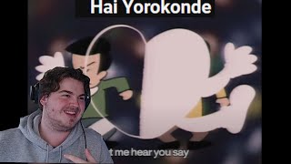 Hai Yorokonde English Ver. Reaction