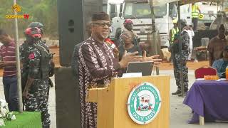 GOV DAPO ABIODUN SPEECH AT THE FLAG OFF FOR REHABILITATION OF LAGOS-SAGAMU ROAD BY PRESIDENT TINUBU